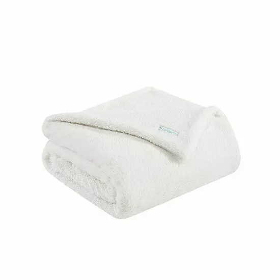 Koolaburra By UGG Shae Faux Fur Kids Throw Kb White 7 Koolaburra By UGG Shae Faux Fur Kids Throw Kb White - Image 7