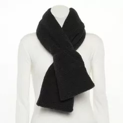 Women's Koolaburra By UGG Sherpa Pull Through Scarf Ivory -Koolaburra Boots Shop unnamed file 1059