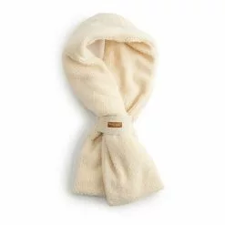 Women's Koolaburra By UGG Sherpa Pull Through Scarf Ivory -Koolaburra Boots Shop unnamed file 1060