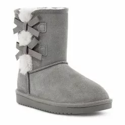 Koolaburra By UGG Victoria Girls' Short Winter Boots Black -Koolaburra Boots Shop unnamed file 11