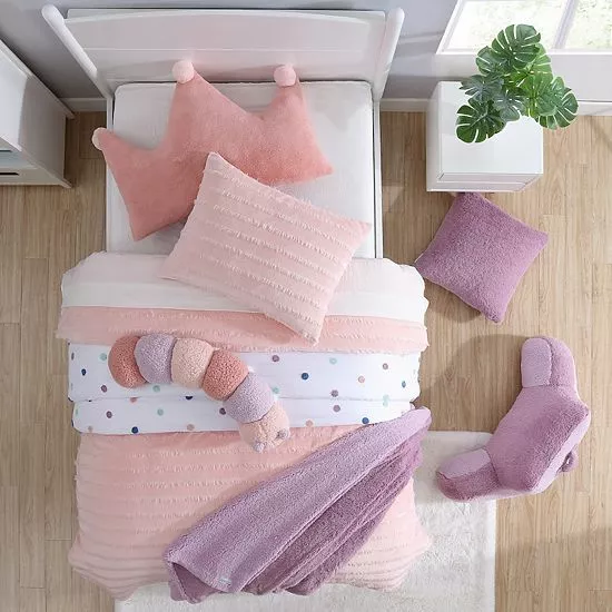 Koolaburra By UGG Caterpillar Kids Throw Pillow 4 Koolaburra By UGG Caterpillar Kids Throw Pillow - Image 4