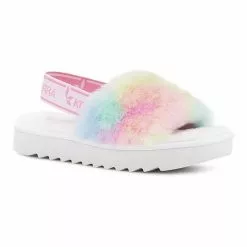 Koolaburra By UGG Fuzz'n II Women's Faux-Fur Sandals Black -Koolaburra Boots Shop unnamed file 1241