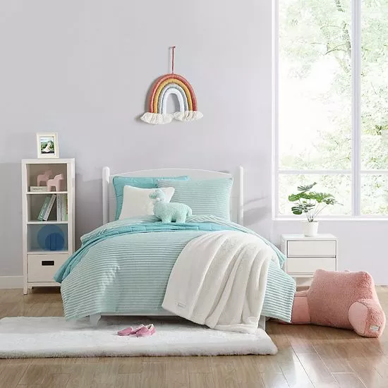 Koolaburra By UGG Lux Kids Comforter Set With Shams 1 Koolaburra By UGG Lux Kids Comforter Set With Shams