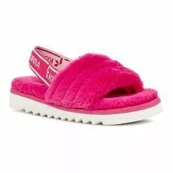 Koolaburra By UGG Fuzz'n Girls' Slide Sandals Montana Grape -Koolaburra Boots Shop unnamed file 1447