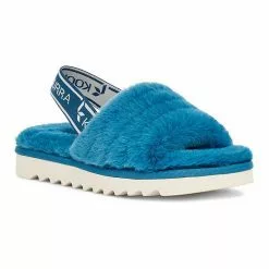 Koolaburra By UGG Fuzz'n Girls' Slide Sandals Montana Grape -Koolaburra Boots Shop unnamed file 1451