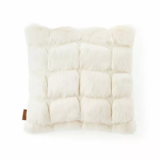Koolaburra By UGG Amaya Faux Fur Throw Pillow Dark Rose 5 Koolaburra By UGG Amaya Faux Fur Throw Pillow Dark Rose - Image 5