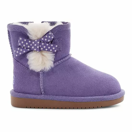 Koolaburra By UGG Victoria Mini Dots Girls' Winter Boots Chestnut 2 Koolaburra By UGG Victoria Mini Dots Girls' Winter Boots Chestnut - Image 2