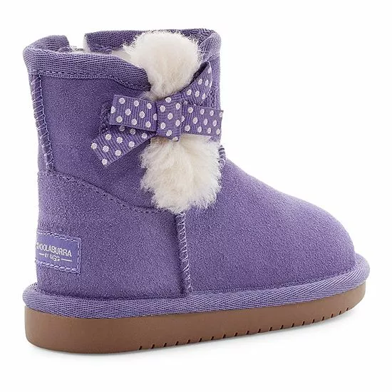 Koolaburra By UGG Victoria Mini Dots Girls' Winter Boots Chestnut 5 Koolaburra By UGG Victoria Mini Dots Girls' Winter Boots Chestnut - Image 5