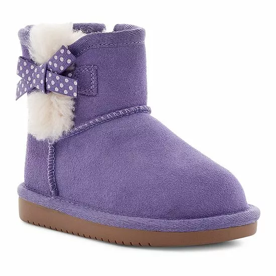 Koolaburra By UGG Victoria Mini Dots Girls' Winter Boots Chestnut 9 Koolaburra By UGG Victoria Mini Dots Girls' Winter Boots Chestnut - Image 9