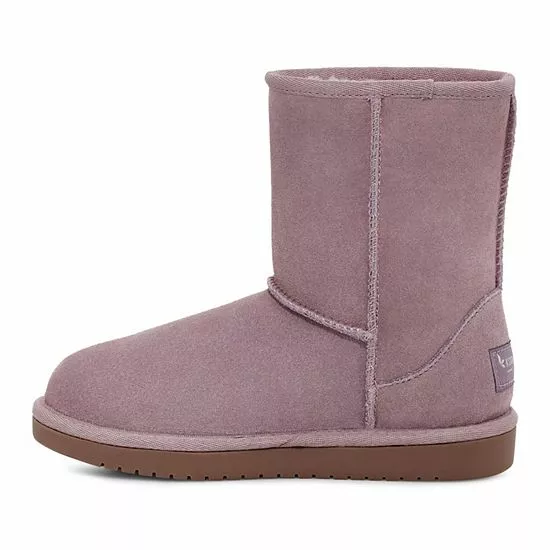 Koolaburra By UGG Koola Girls' Short Winter Boots Delphinium Blue 3 Koolaburra By UGG Koola Girls' Short Winter Boots Delphinium Blue - Image 3