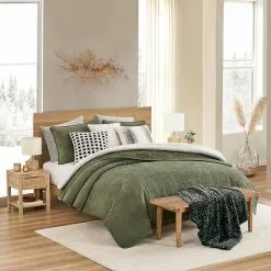 Koolaburra By UGG Lona Quilt Set With Shams Dark Rose -Koolaburra Boots Shop unnamed file 197