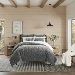 Koolaburra By UGG Bella Faux Fur Comforter Set With Shams Frost Gray -Koolaburra Boots Shop unnamed file 215