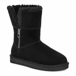 Koolaburra By UGG Aribel Women's Suede Winter Boots Black -Koolaburra Boots Shop unnamed file 288