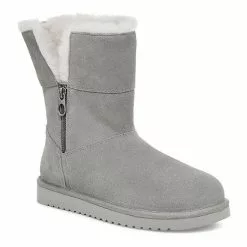 Koolaburra By UGG Aribel Women's Suede Winter Boots Black -Koolaburra Boots Shop unnamed file 292