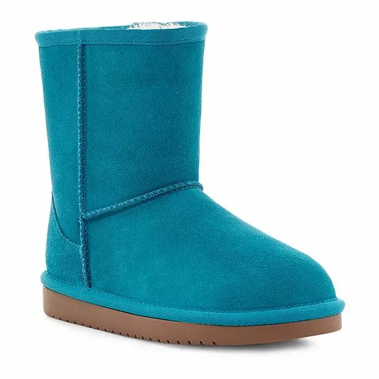 Koolaburra By UGG Koola Girls' Short Winter Boots Delphinium Blue 15 Koolaburra By UGG Koola Girls' Short Winter Boots Delphinium Blue - Image 15