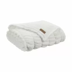 Koolaburra By UGG Batya Faux Fur Throw Kb White