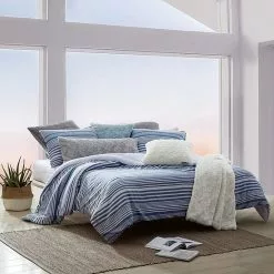 Koolaburra By UGG Koolawash Comforter Set With Shams Captains Blue Stripe -Koolaburra Boots Shop unnamed file 41