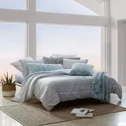 Koolaburra By UGG Koolawash Comforter Set With Shams Captains Blue Stripe -Koolaburra Boots Shop unnamed file 42