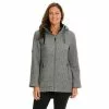 Women's Koolaburra By UGG Hooded Fleece Coat Salt Pepper
