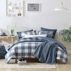 Koolaburra By UGG Koolawash Comforter Set With Shams Captains Blue Stripe -Koolaburra Boots Shop unnamed file 44