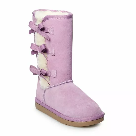 Koolaburra By UGG Victoria Girls' Tall Winter Boots Raspberry Rose 10 Koolaburra By UGG Victoria Girls' Tall Winter Boots Raspberry Rose - Image 10