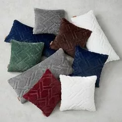 Koolaburra By UGG Candice Faux Fur Throw Pillow Navy -Koolaburra Boots Shop unnamed file 559