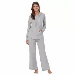 Women's Koolaburra By UGG Sweater Knit Pajama Top & Wide Leg Pajama Pants Set Olive -Koolaburra Boots Shop unnamed file 650