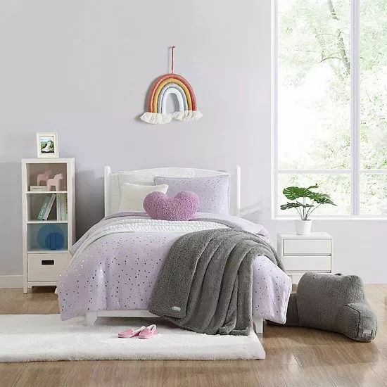 Koolaburra By UGG Tabitha Kids Comforter Set With Shams Kb White 1 Koolaburra By UGG Tabitha Kids Comforter Set With Shams Kb White