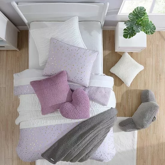 Koolaburra By UGG Tabitha Kids Comforter Set With Shams Kb White 5 Koolaburra By UGG Tabitha Kids Comforter Set With Shams Kb White - Image 5