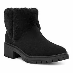 Koolaburra By UGG Berea Fuzz Women's Winter Boots Black