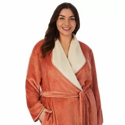 Plus Size Koolaburra By UGG Plush Wrap Robe Cafe Creme -Koolaburra Boots Shop unnamed file 887