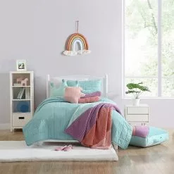 Koolaburra By UGG Lulu Kids Quilt Canal Blue -Koolaburra Boots Shop unnamed file 898