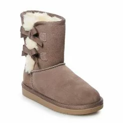 Koolaburra By UGG Victoria Girls' Short Winter Boots Black -Koolaburra Boots Shop unnamed file 9